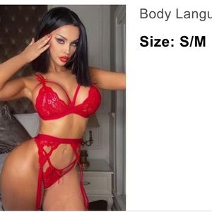 Flirty Red , Lingerie